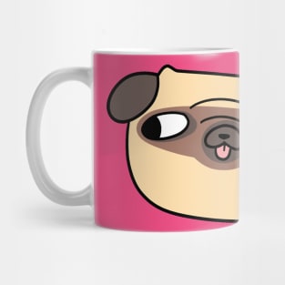 Simple Pug Face Mug